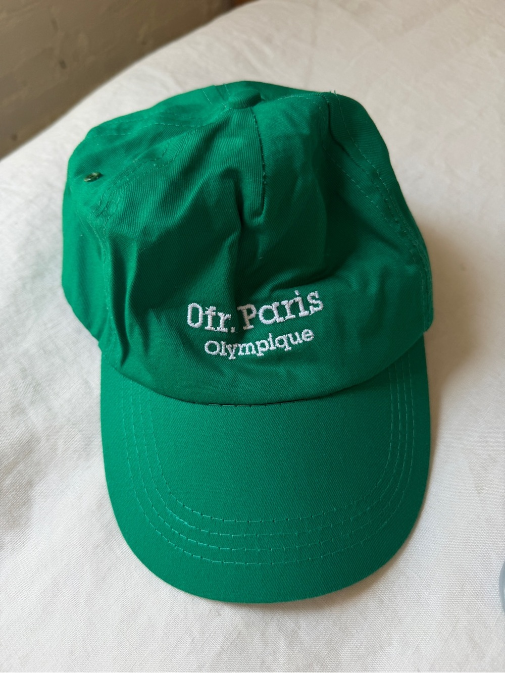 0fr Paris Olympique Green Baseball Cap